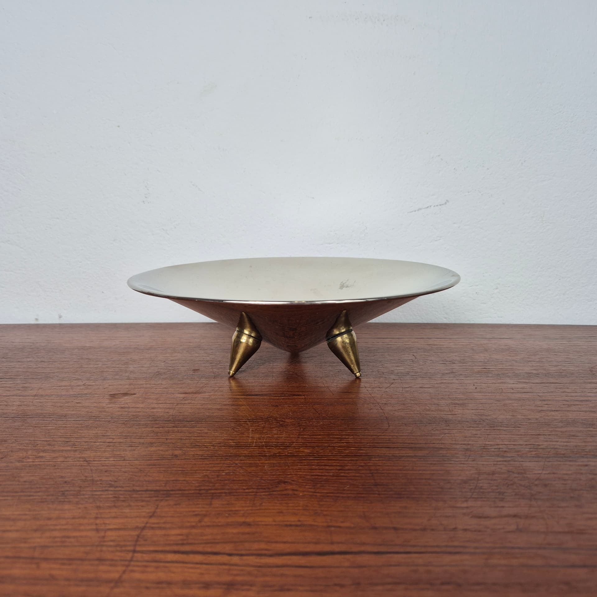 Misa dekoracyjna, metal multicolor, mosiądz, lata 60. - 142777