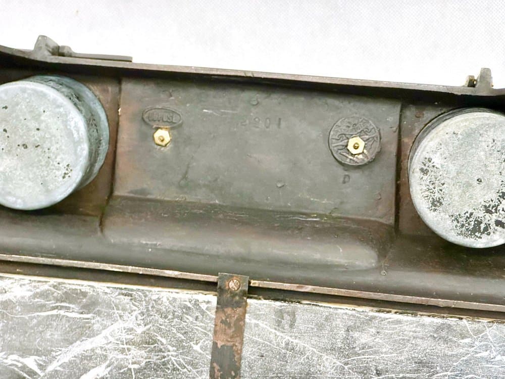 Zestaw na biurko z kałamarzami, koń, brąz ciemny, marmur czarny, Francja, początek XX w. - 156520