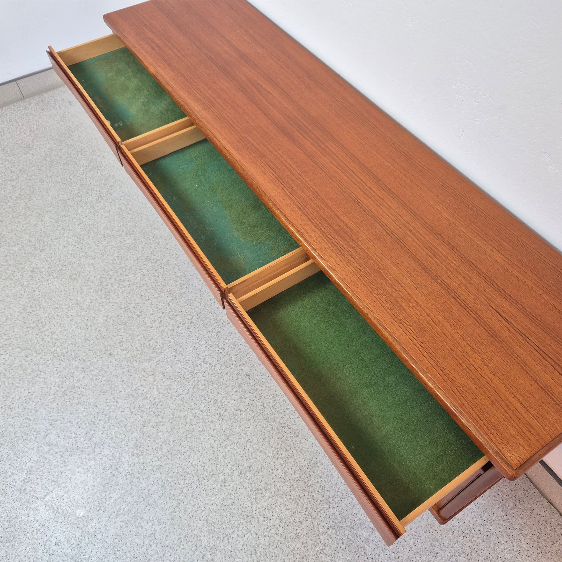 Sideboard Nettsun, teak brązowy, Brodrene Sorheim, Norwegia, lata 60. - 142792