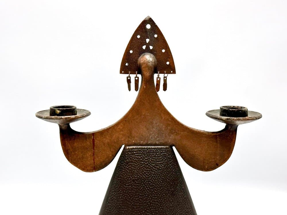 Świecznik figuralny, miedź, Rosja, lata 70. - 156535