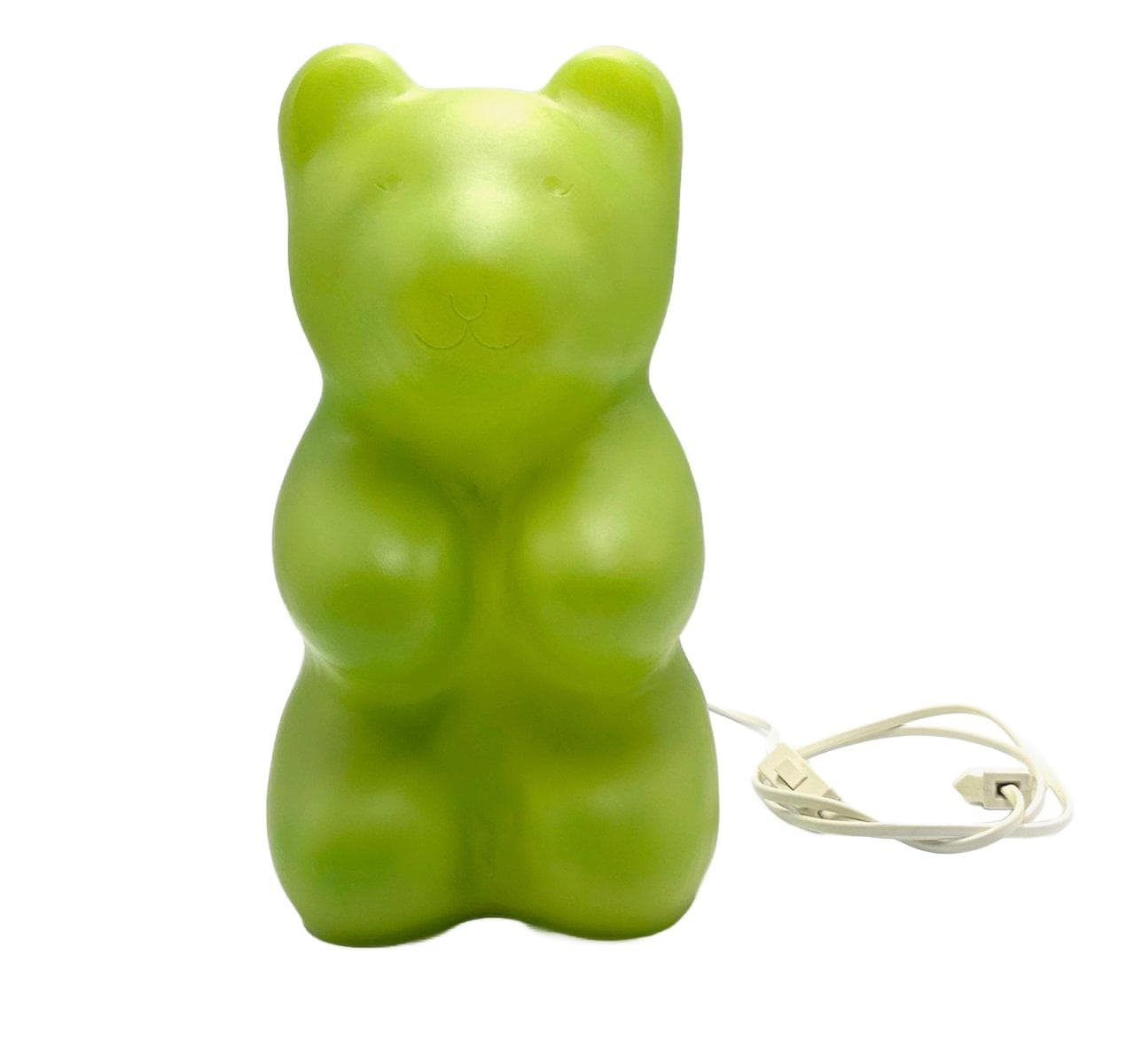 Table Lamp Gummy Bear, green plastic, Germany, 1990s.