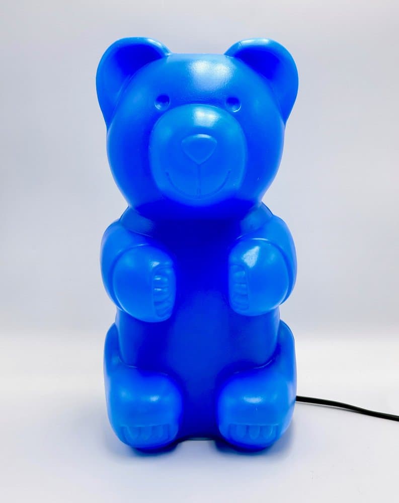 Table Lamp Gummy Bear, blue, plastic, Germany, 1990s - 156706