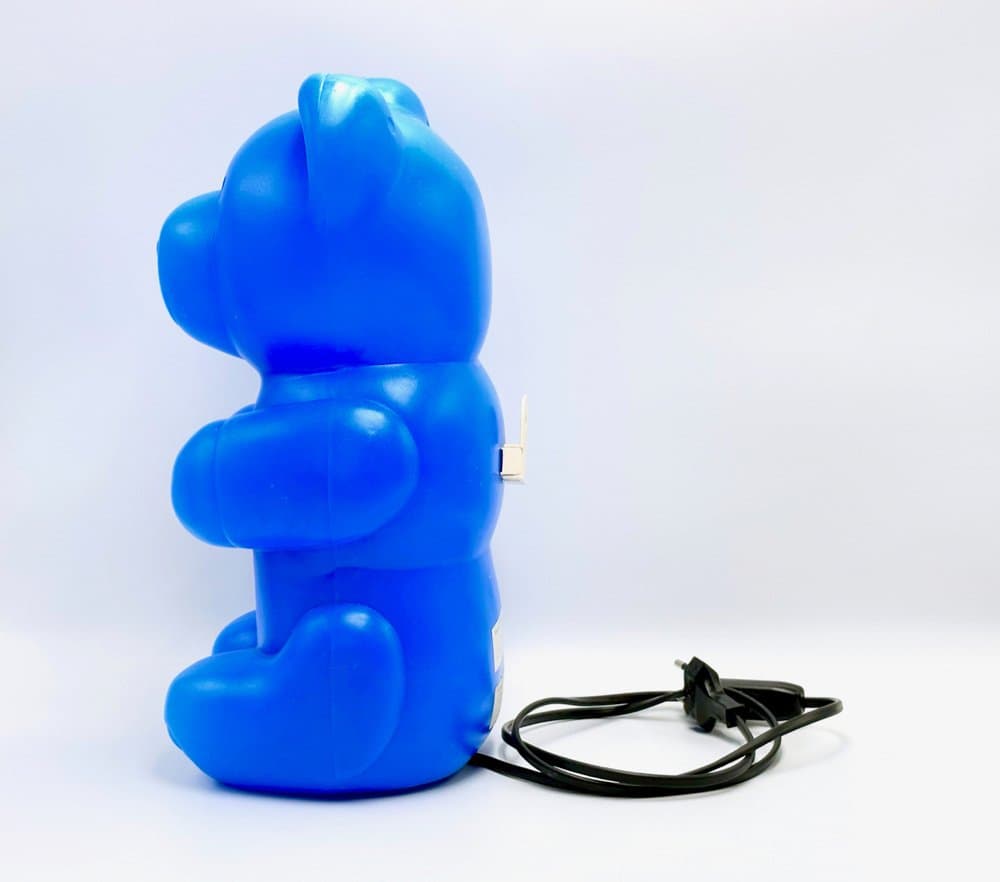 Table Lamp Gummy Bear, blue, plastic, Germany, 1990s - 156705