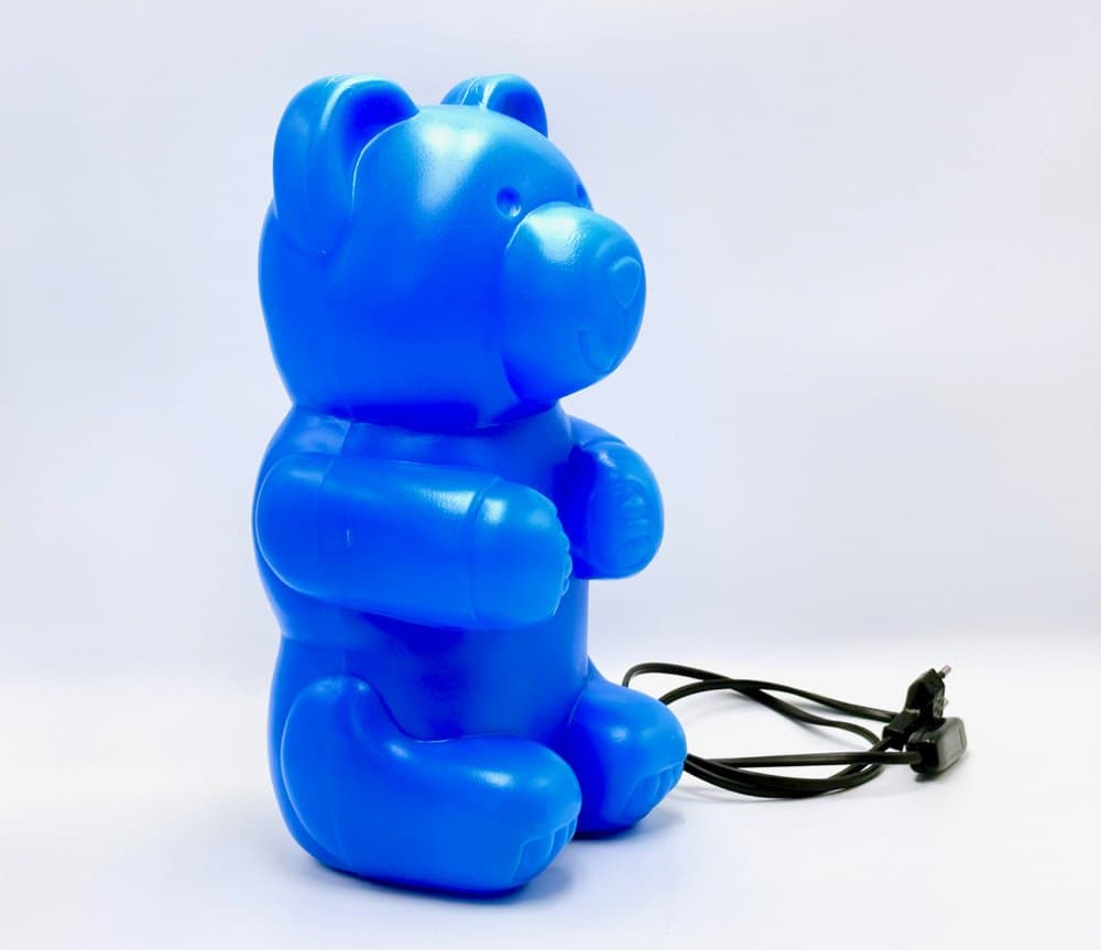 Table Lamp Gummy Bear, blue, plastic, Germany, 1990s - 156707