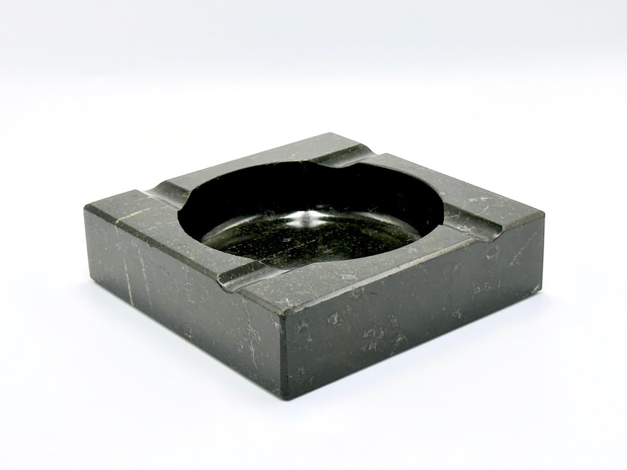 Popielniczka Art Deco, czarny marmur, Niemcy, lata 30. - 156721