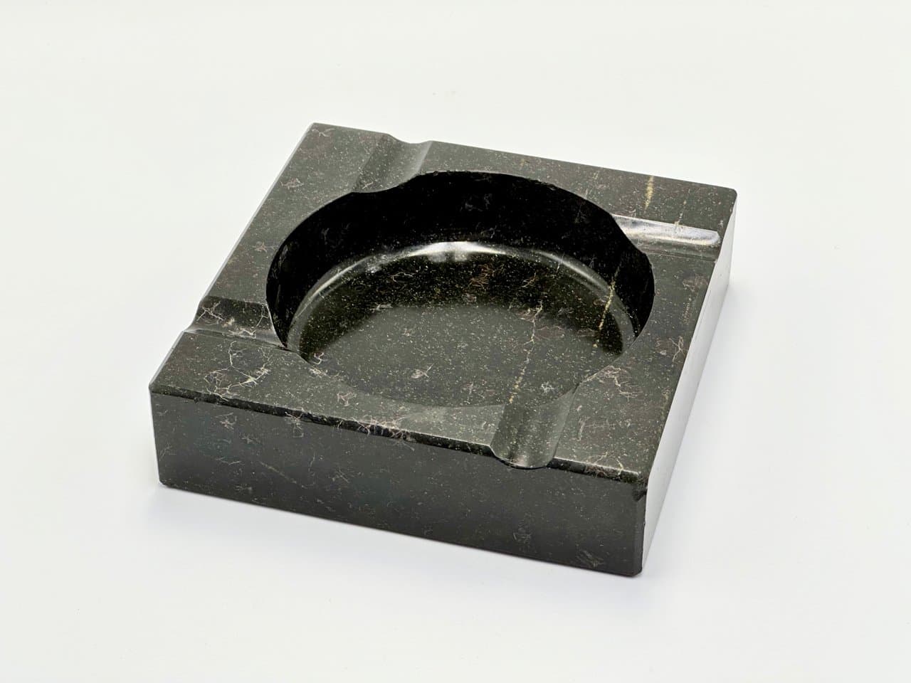 Popielniczka Art Deco, czarny marmur, Niemcy, lata 30. - 156724