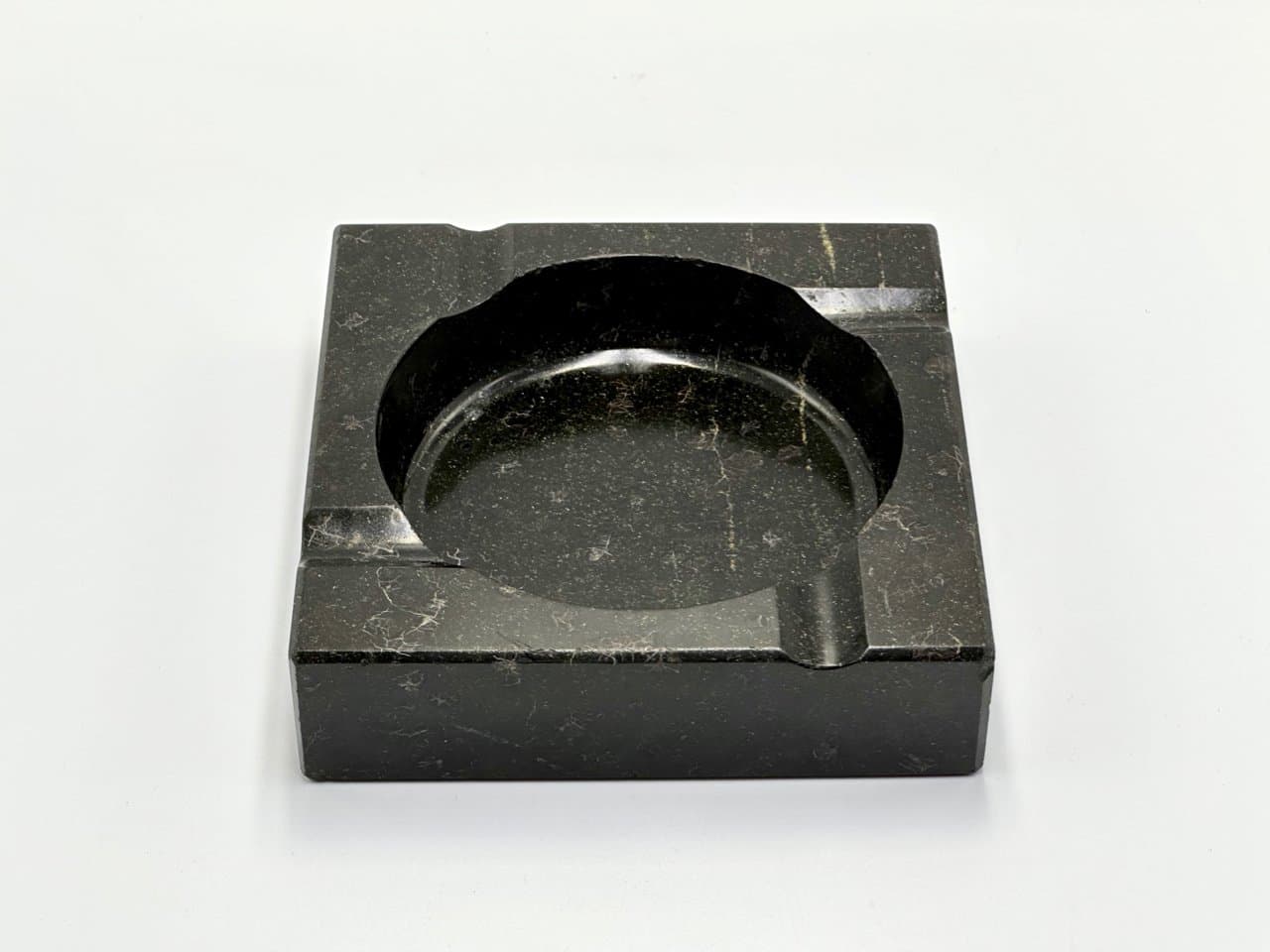 Popielniczka Art Deco, czarny marmur, Niemcy, lata 30. - 156723