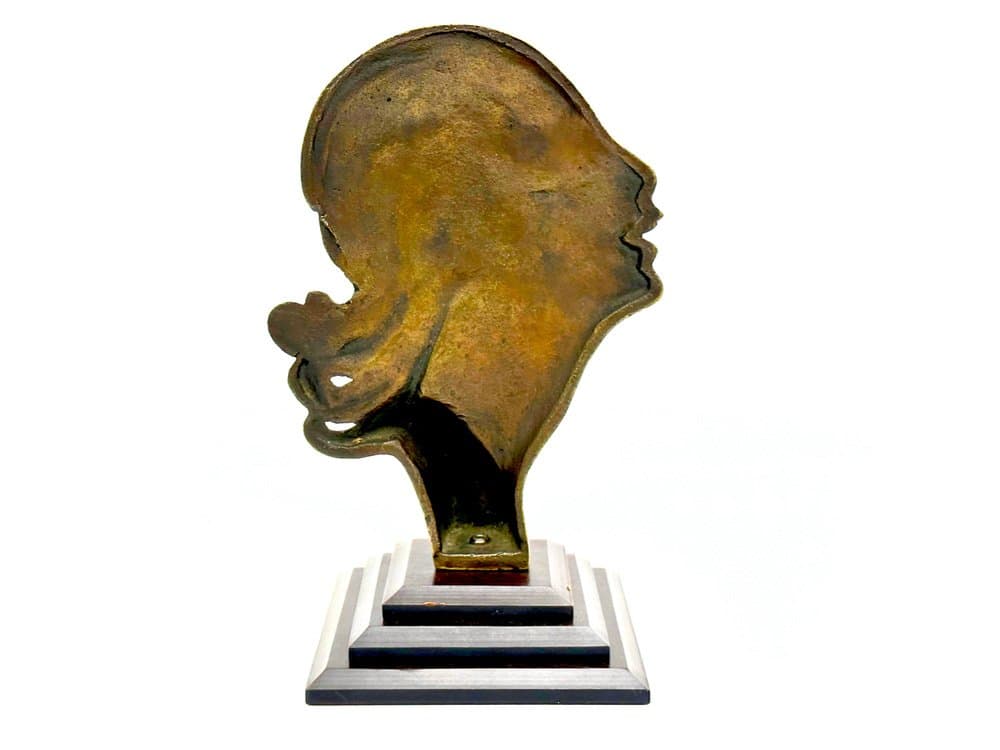 Figura Art Deco, brąz ciemny, Francja, lata 30. - 156773