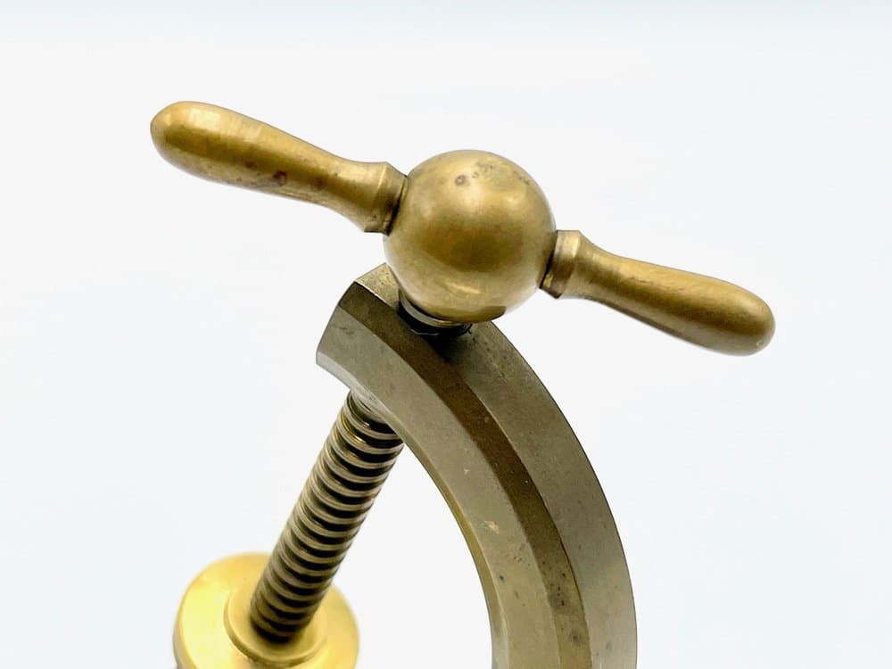 Dziadek do orzechów, złoty, mosiądz, Polska, lata 50. - 156929