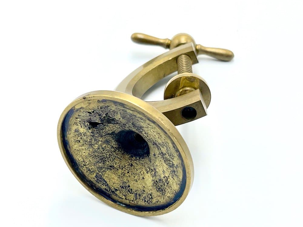 Dziadek do orzechów, złoty, mosiądz, Polska, lata 50. - 156930