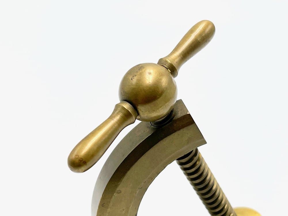 Dziadek do orzechów, złoty, mosiądz, Polska, lata 50. - 156932