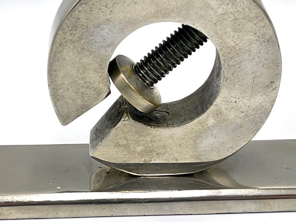 Dziadek do orzechów Art Deco, srebrny, mosiądz, Polska, lata 40. - 156978