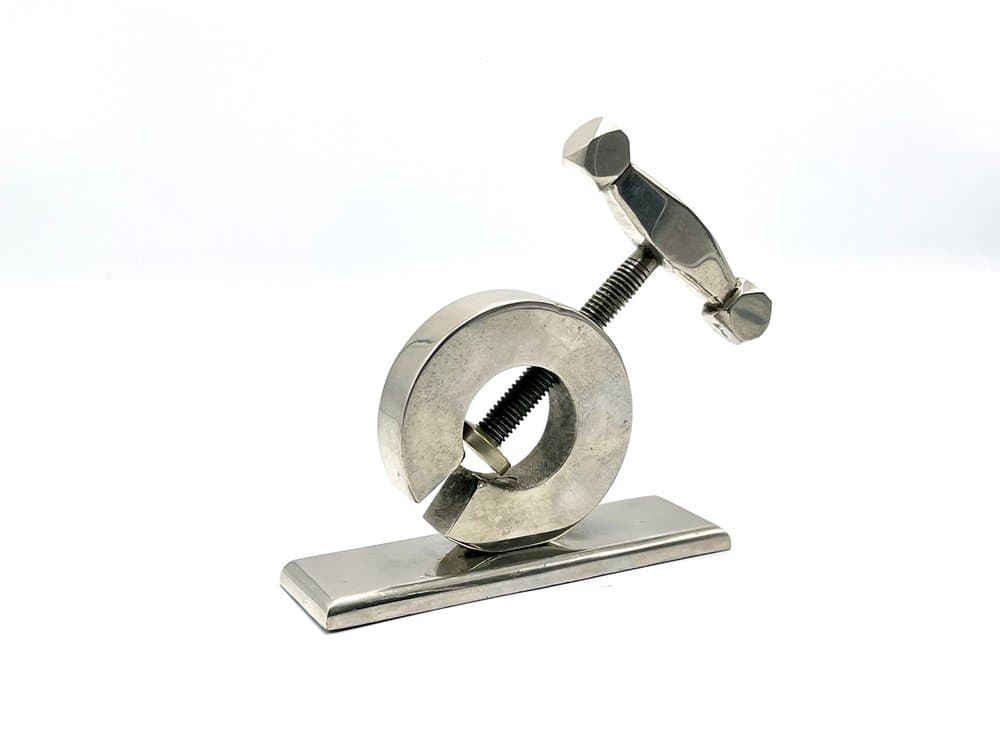 Dziadek do orzechów Art Deco, srebrny, mosiądz, Polska, lata 40. - 156976