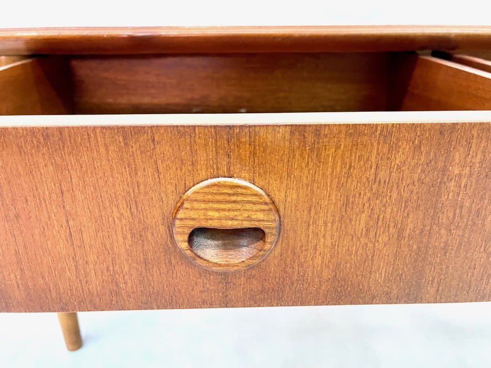 Stolik kawowy, teak brązowy, Niemcy, lata 60. - 157013