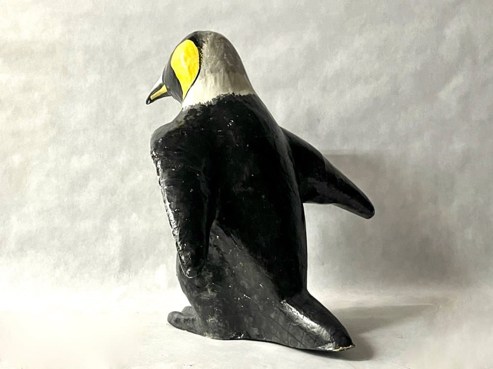 Rzeźba pingwina, multikolor, lata 70. - 157040