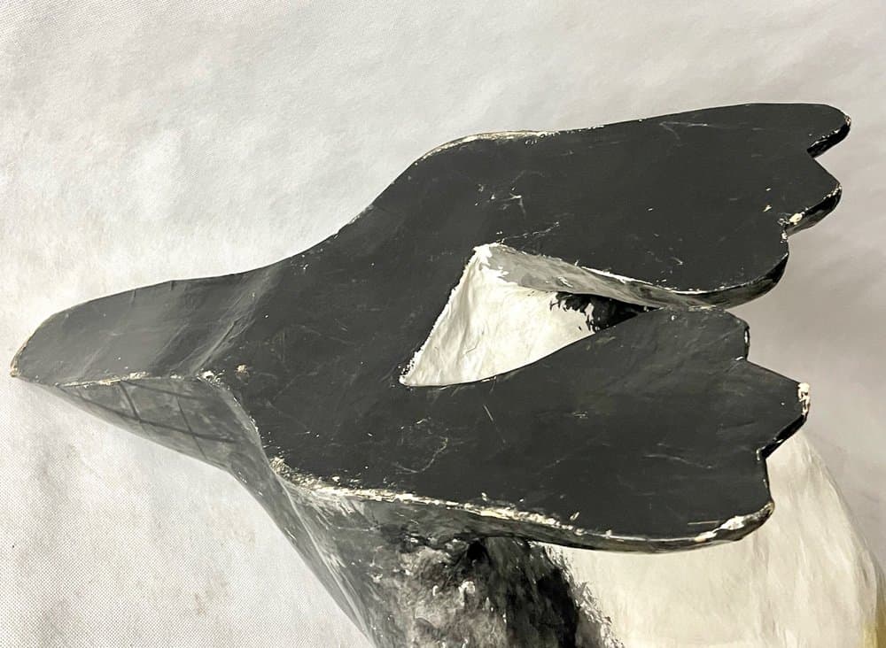 Rzeźba pingwina, multikolor, lata 70. - 157043