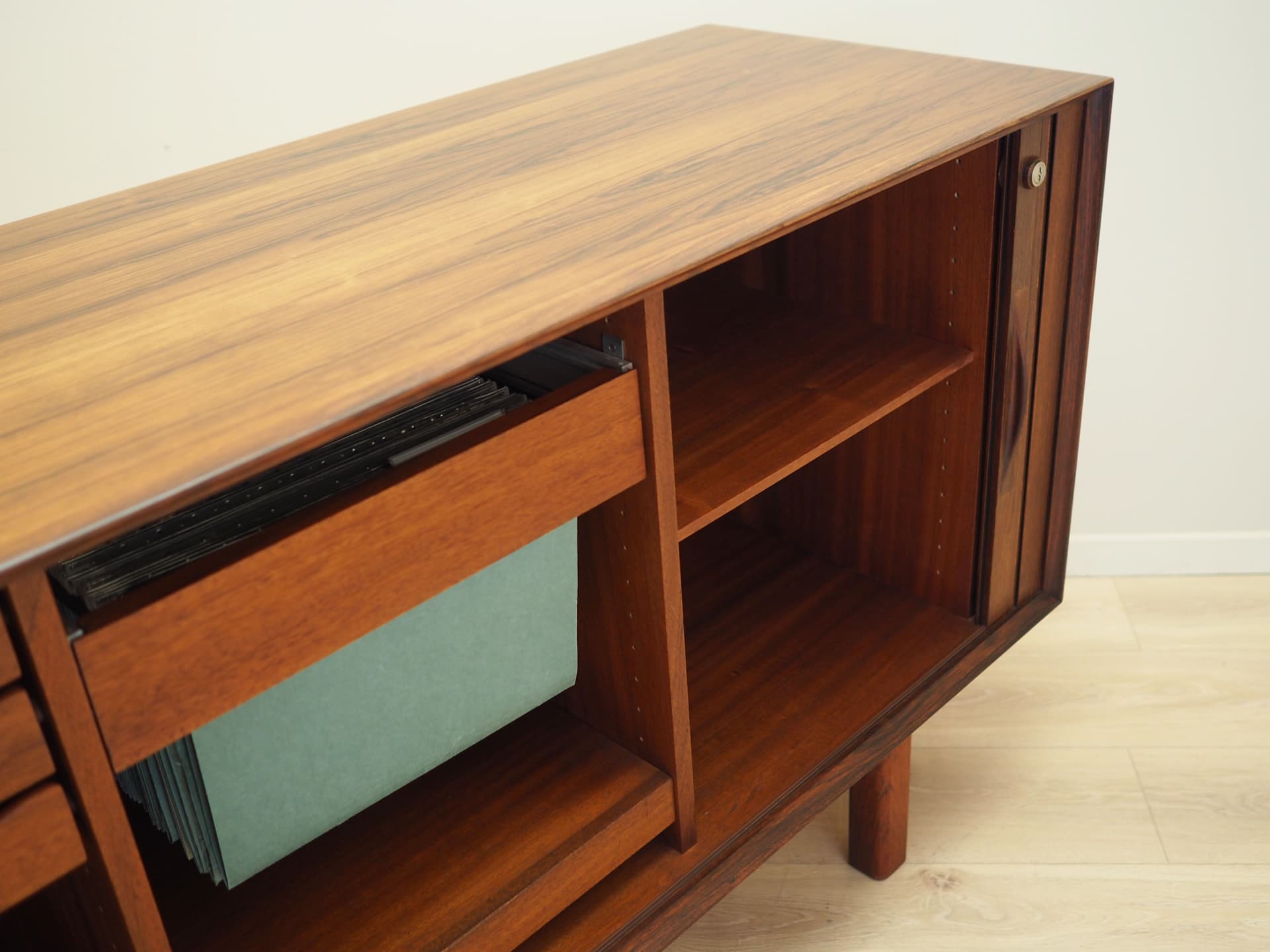 Sideboard, brown rosewood, by A. Vodder, for Sibast, Denmark, 1960s. - 76376