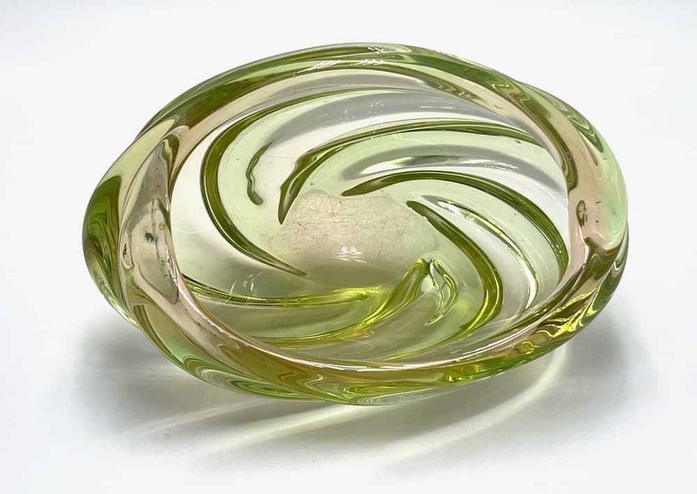 Bowl Andromeda No 5637, multicolor glass, Czech Republic, 1960s. - 157215