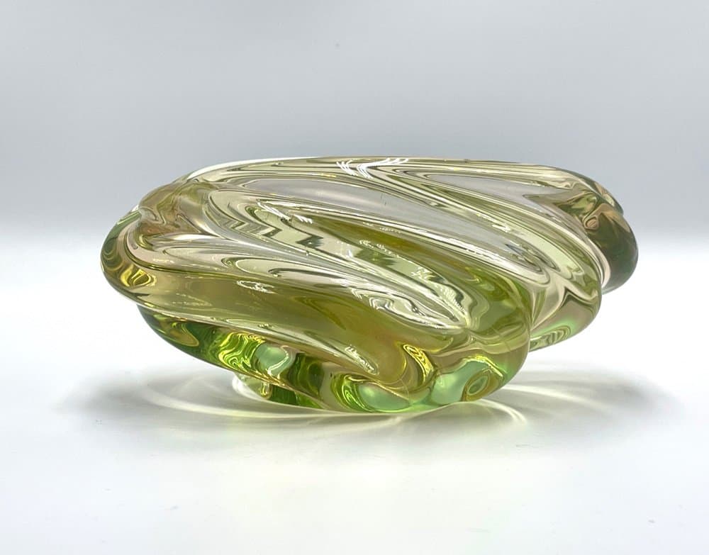 Bowl Andromeda No 5637, multicolor glass, Czech Republic, 1960s. - 157217