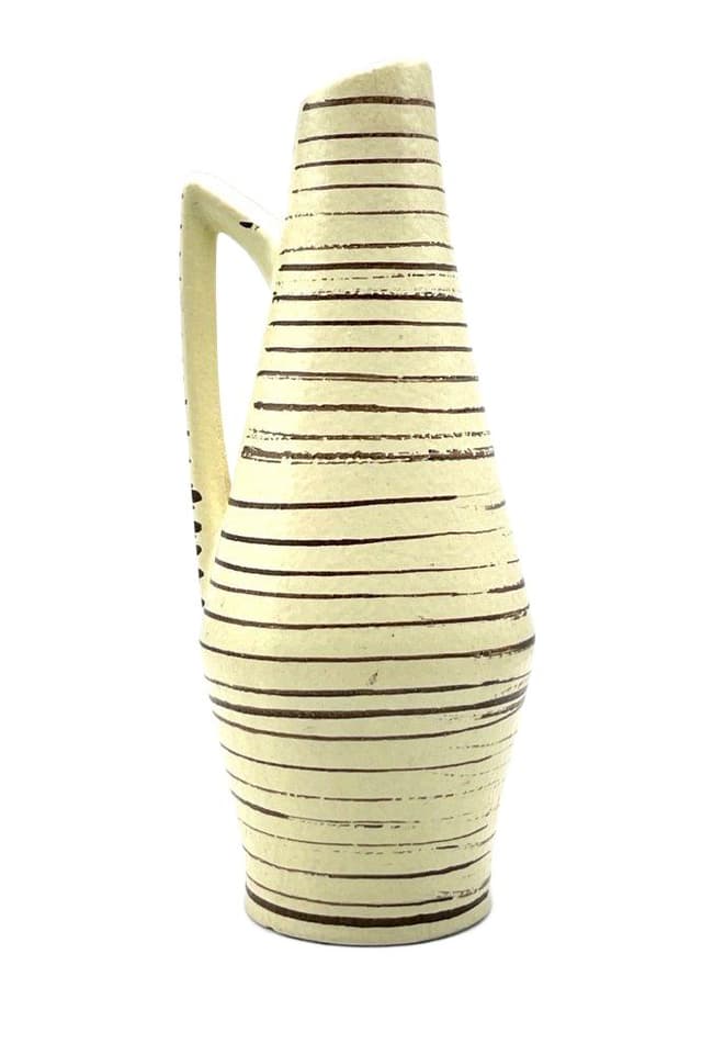 Wazon 271/22, beżowy, ceramika, proj. H. Siery, Niemcy, lata 60. - WYMIARY