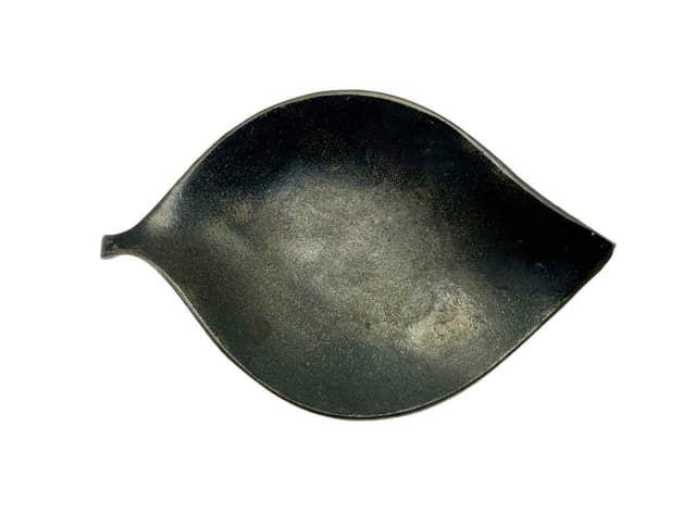 Popielniczka, srebrny metal, Austria, lata 50. - WYMIARY