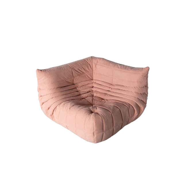 Narożnik Togo, cord różowy - WYMIARY