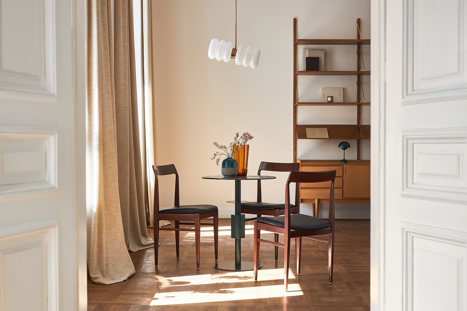 Krzesło Homa GFM-104, New Coco Olive, proj. E. Homa, 366 Concept - 144295