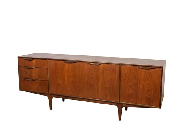 Komoda, teak brązowy, proj. T. Robertson, McIntosh, Wielka Brytania, lata 60. - WYMIARY