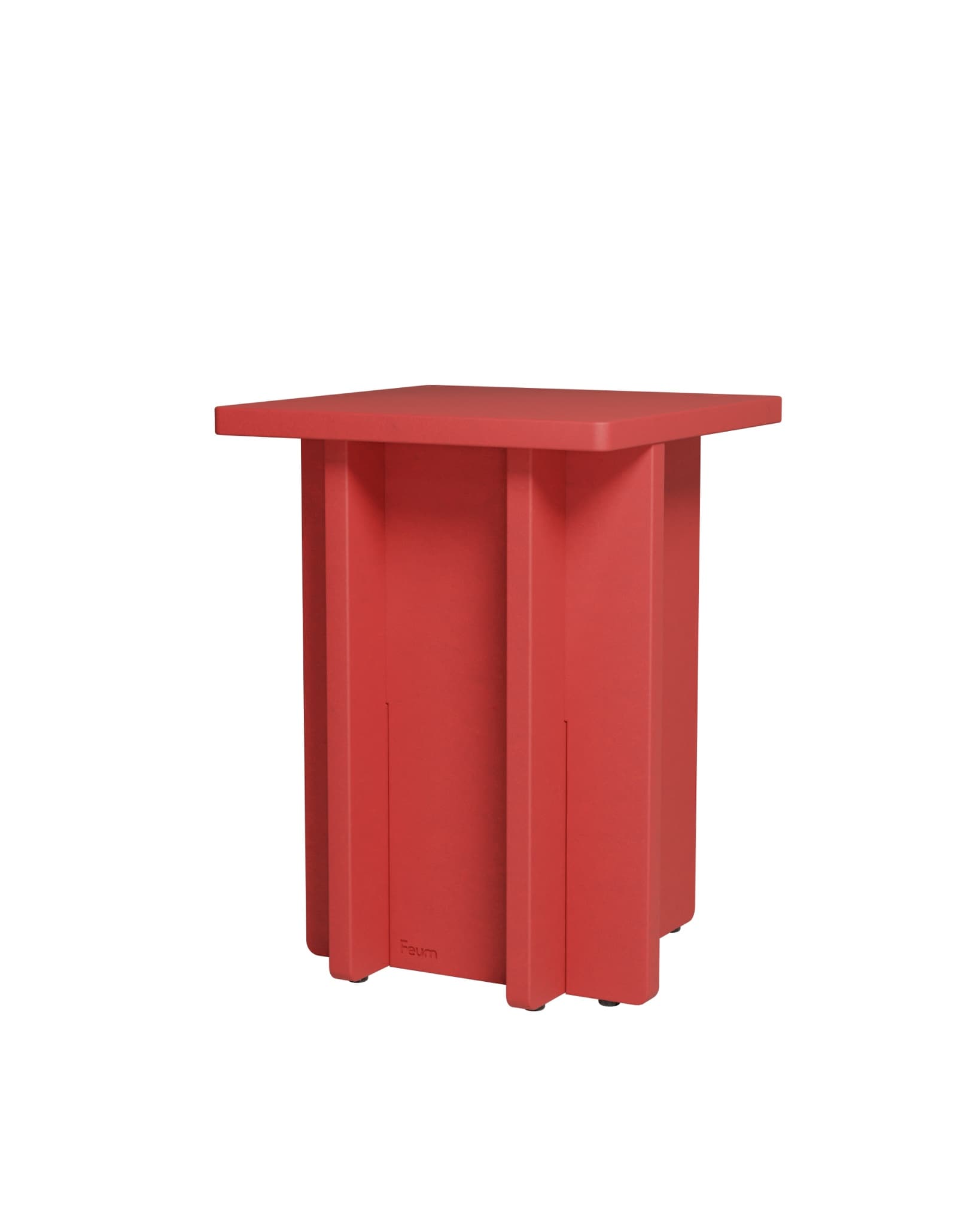 Stolik pomocniczy Kyo, czerwony, Feum - 147384