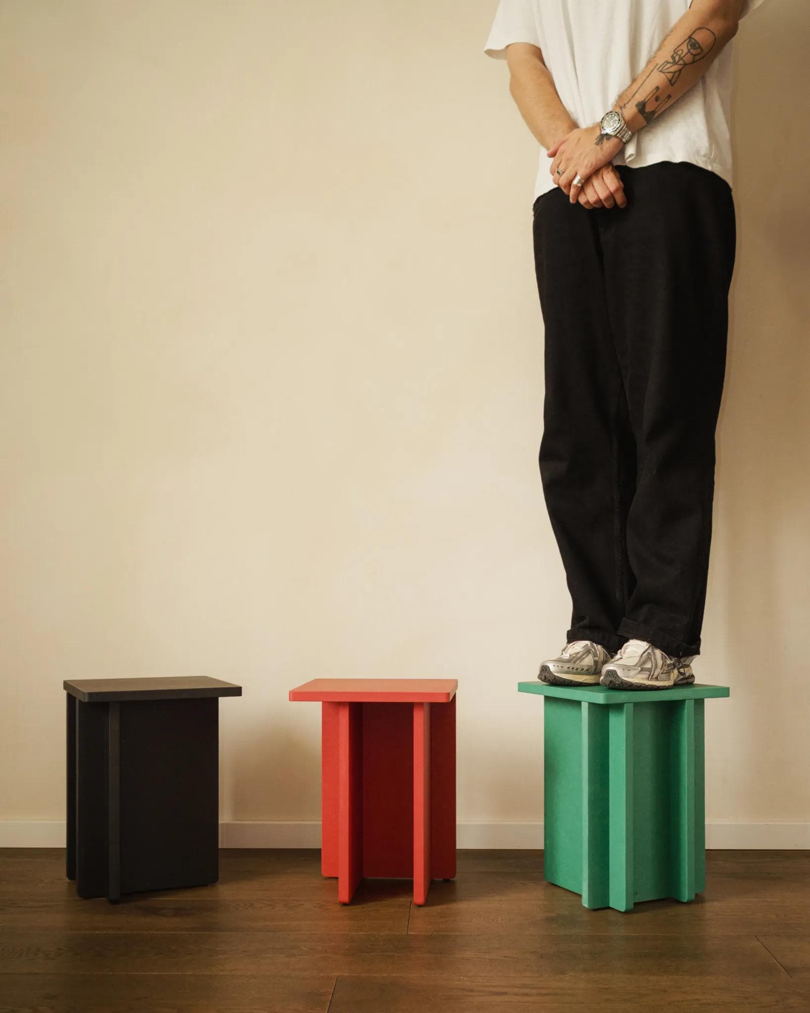 Stolik pomocniczy Kyo, zielony, Feum - 147369