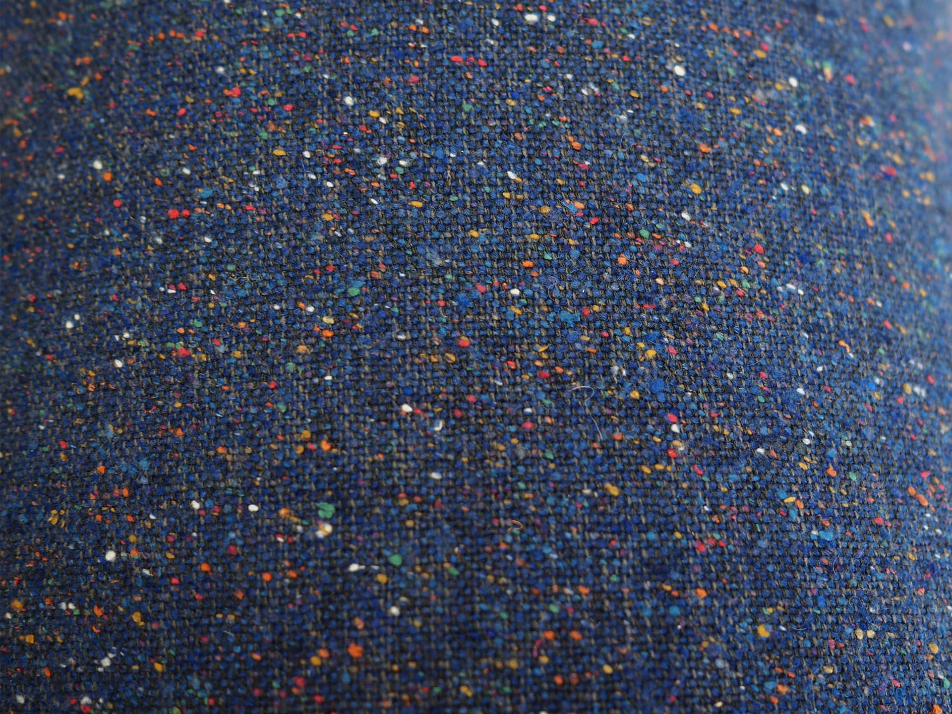 Fotel Space Age, granatowy, proj. E. Radaelli, Seven Salotti, Włochy, lata 60. - 147490