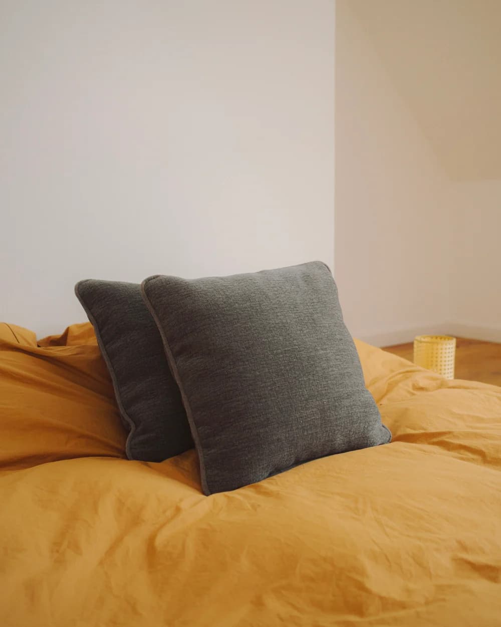 Poduszka Miu, czarna, 50x35 cm, Feum - 147532