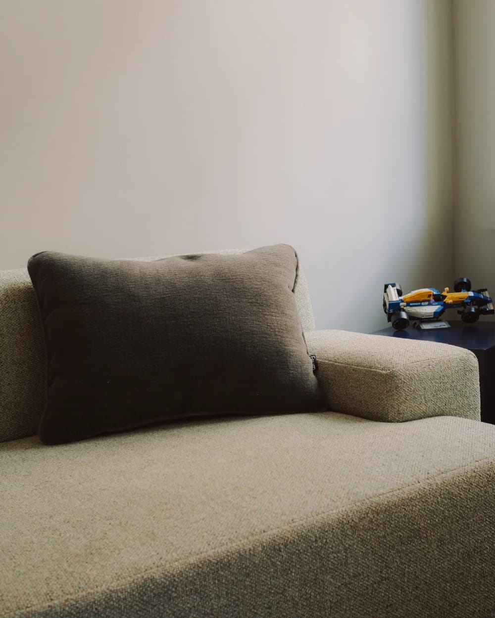 Poduszka Miu, czarna, 50x35 cm, Feum - 147530