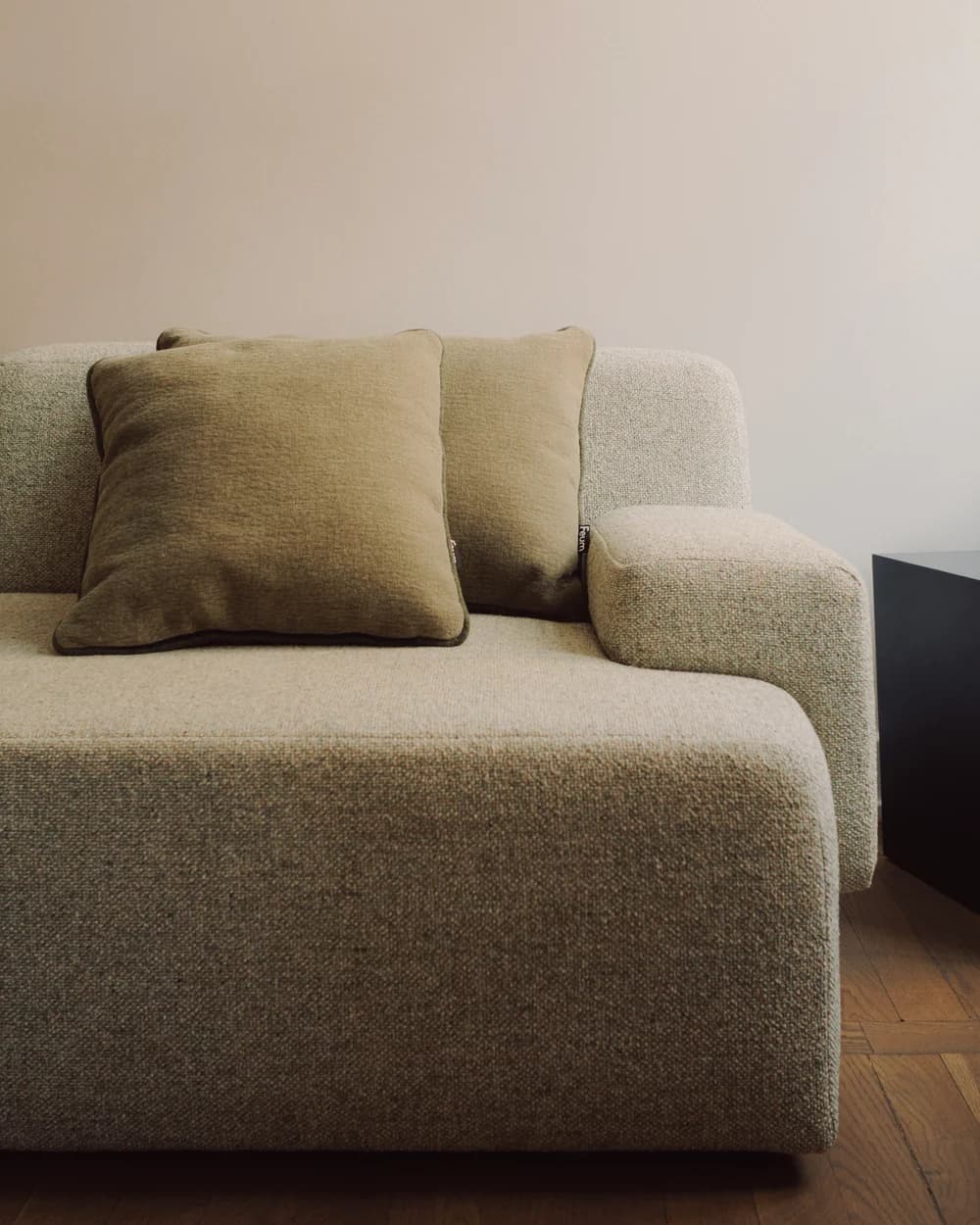 Poduszka Miu, zielona, 50x35 cm, Feum - 147554