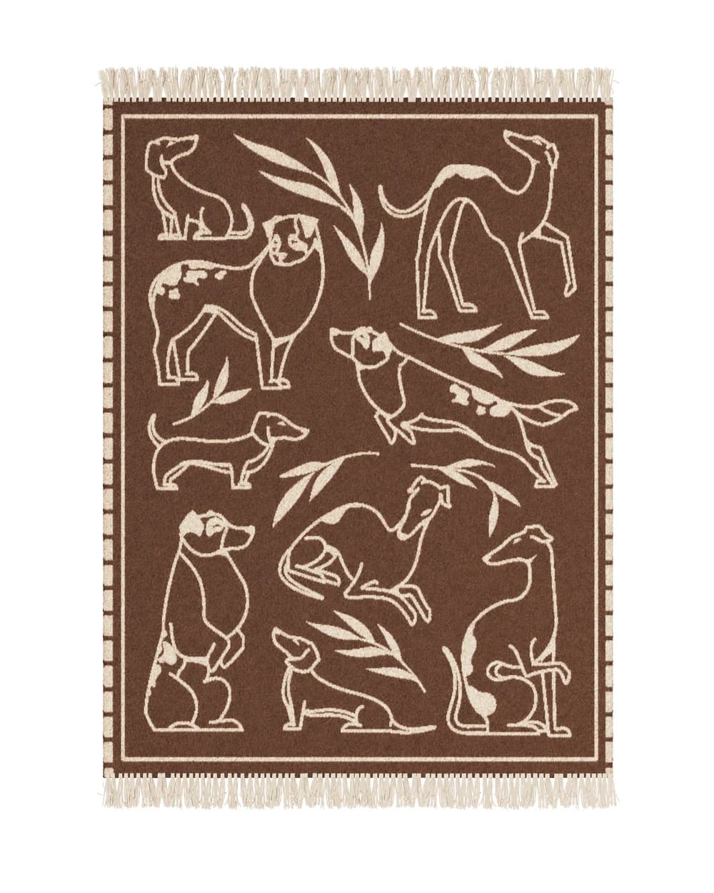 Koc Pawfect 200x150 cm beżowo-brązowy, Feum - 147585