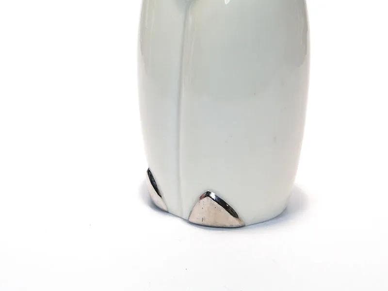 Karafka, Warsztaty Wiedeńskie, biała porcelana, art. H. Kirsch, Austria, lata 20. - 10039