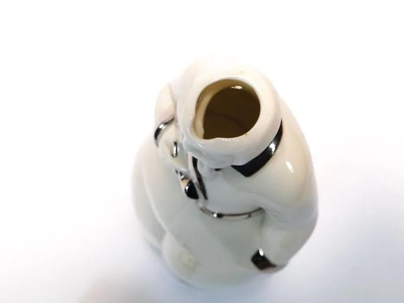 Karafka, Warsztaty Wiedeńskie, biała porcelana, art. H. Kirsch, Austria, lata 20. - 10040