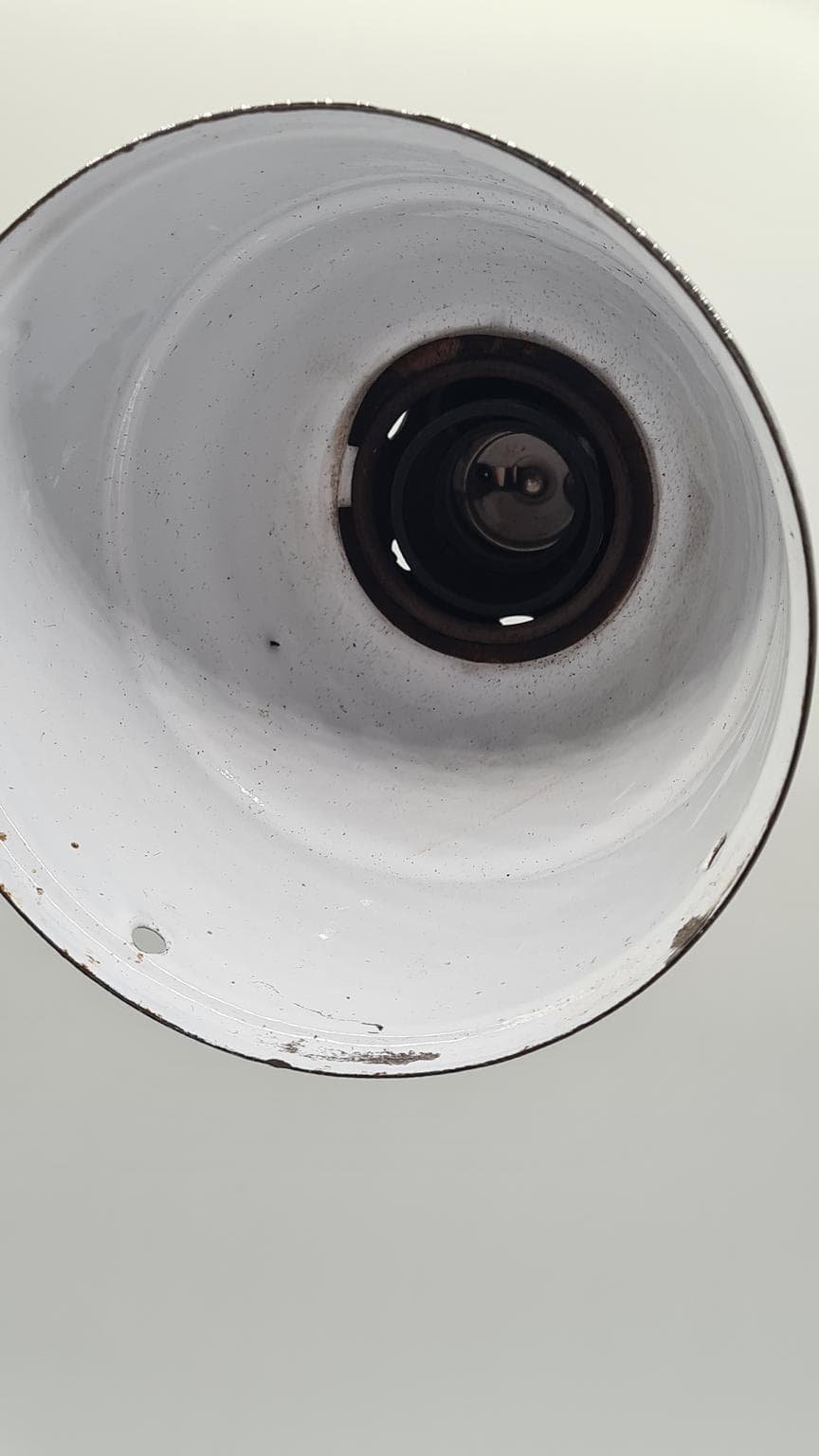 Lampa przegubowa, zielony, metal, proj. C. Fischer, Niemcy, lata 50. - 157972