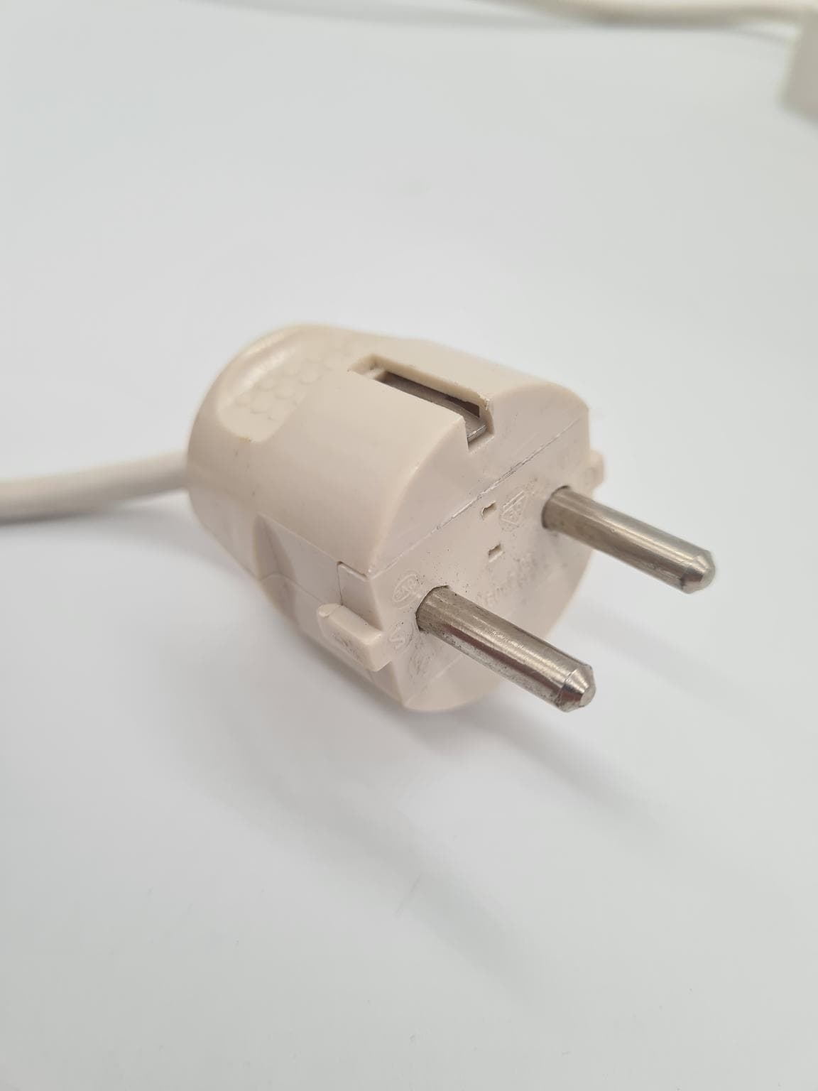 Lampa biurkowa, pomarańczowy metal, mosiądz, lata 70. - 158048