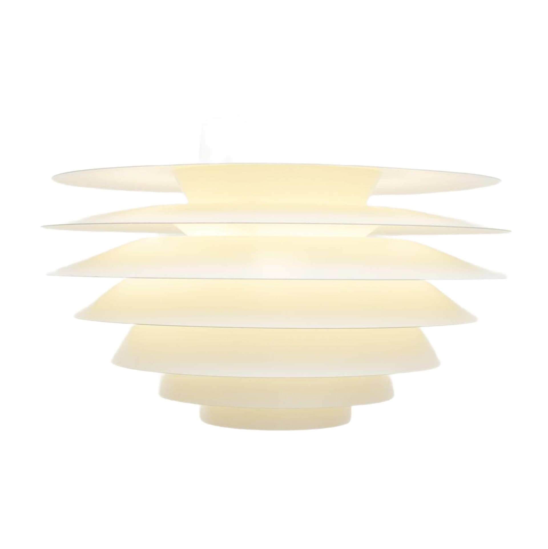 Pendant lamp Verona, white metal, by S. Middelboe, Lyfa, Denmark - 168261