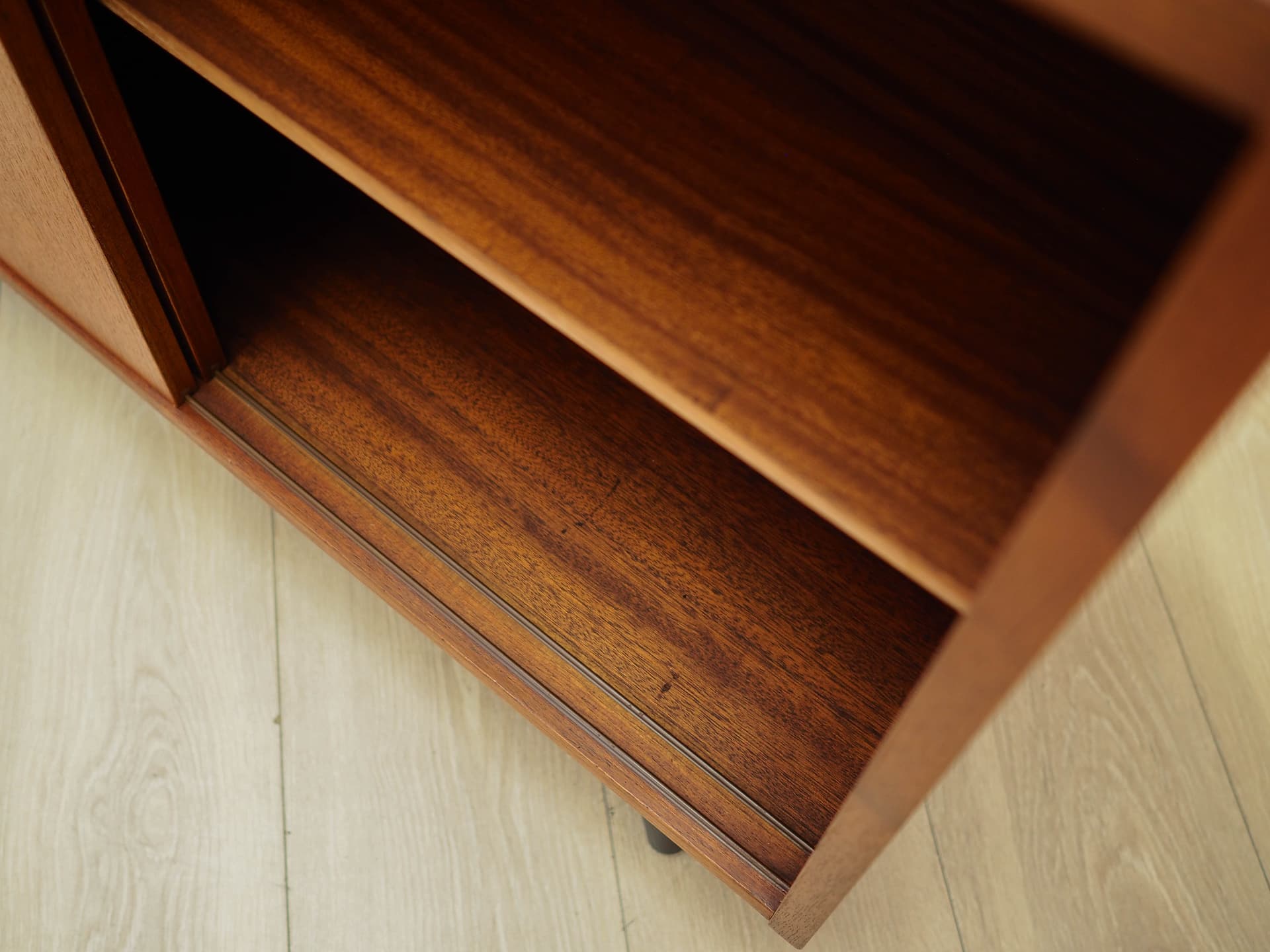 Szafka, teak brązowy ciemny, Dania, lata 70. - 158492