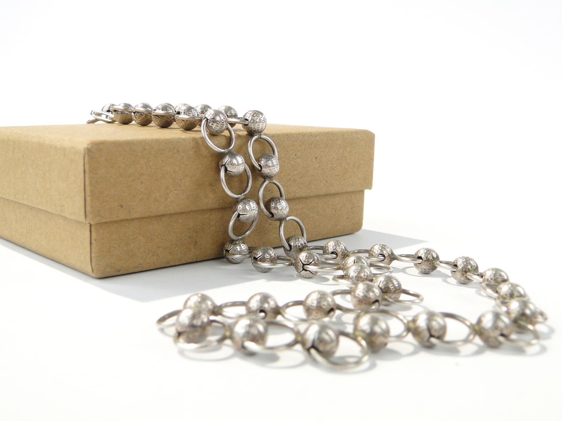 Modernist Necklace, silver, Poland, 1990s - 158541