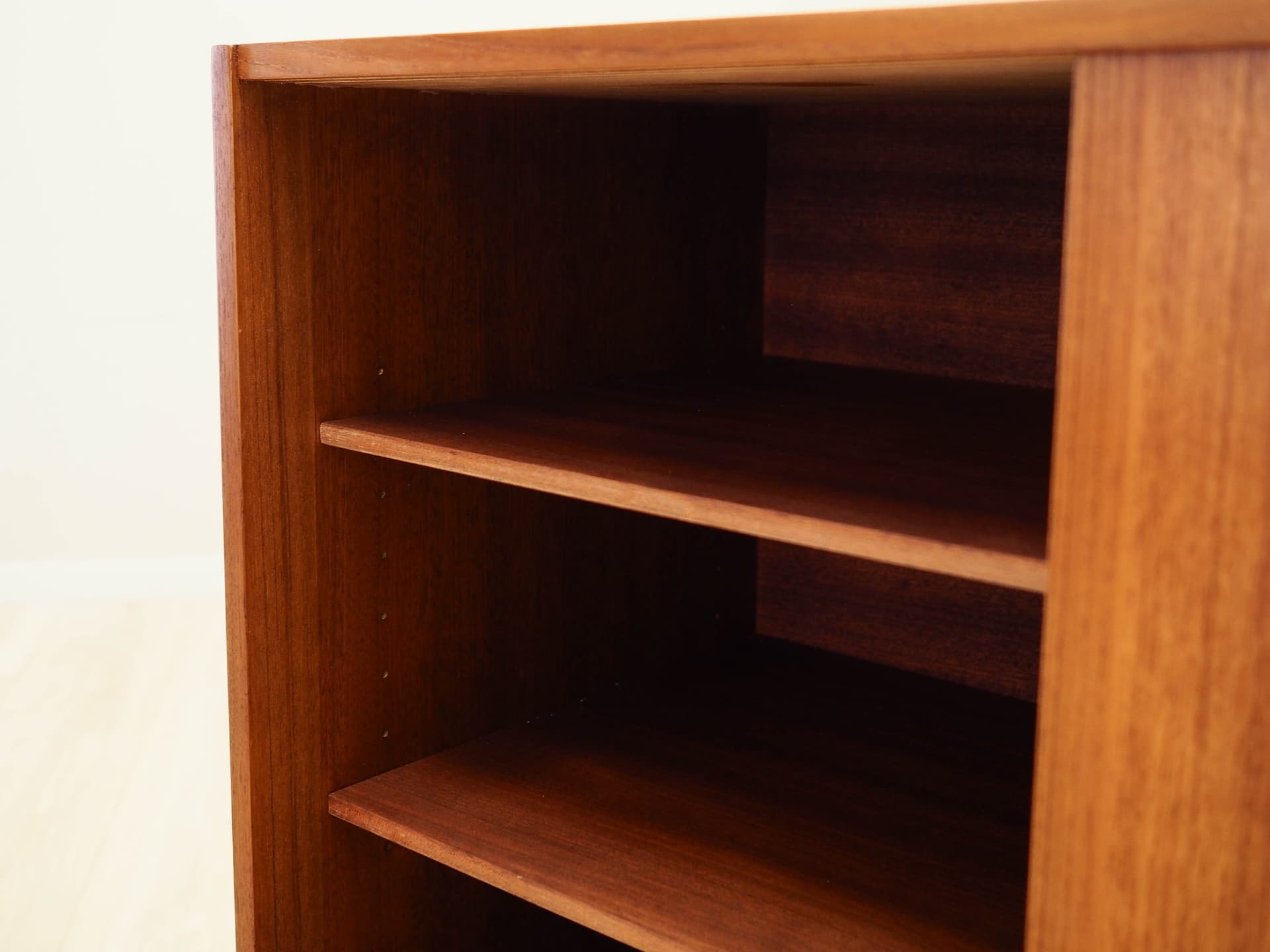 Szafka, teak brązowy jasny, Dania, lata 70. - 158553