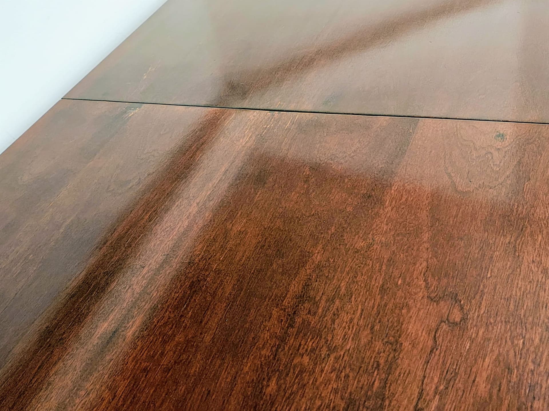 Stół rozkładany, orzech ciemnobrązowy, proj. J. Halabala, Czechosłowacja, lata 50. - 158759