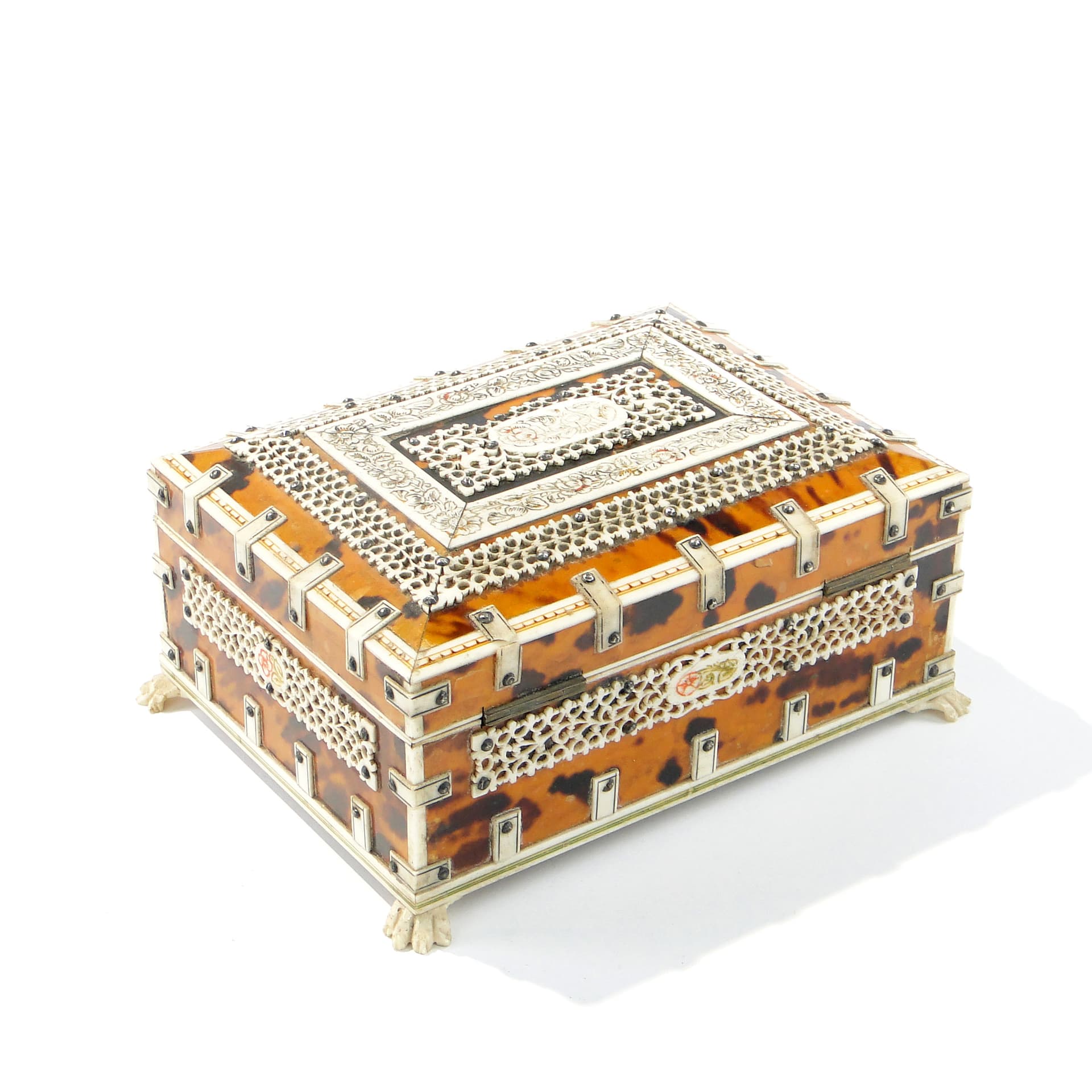 Kaseta na lwich łapkach XIX w - 158778