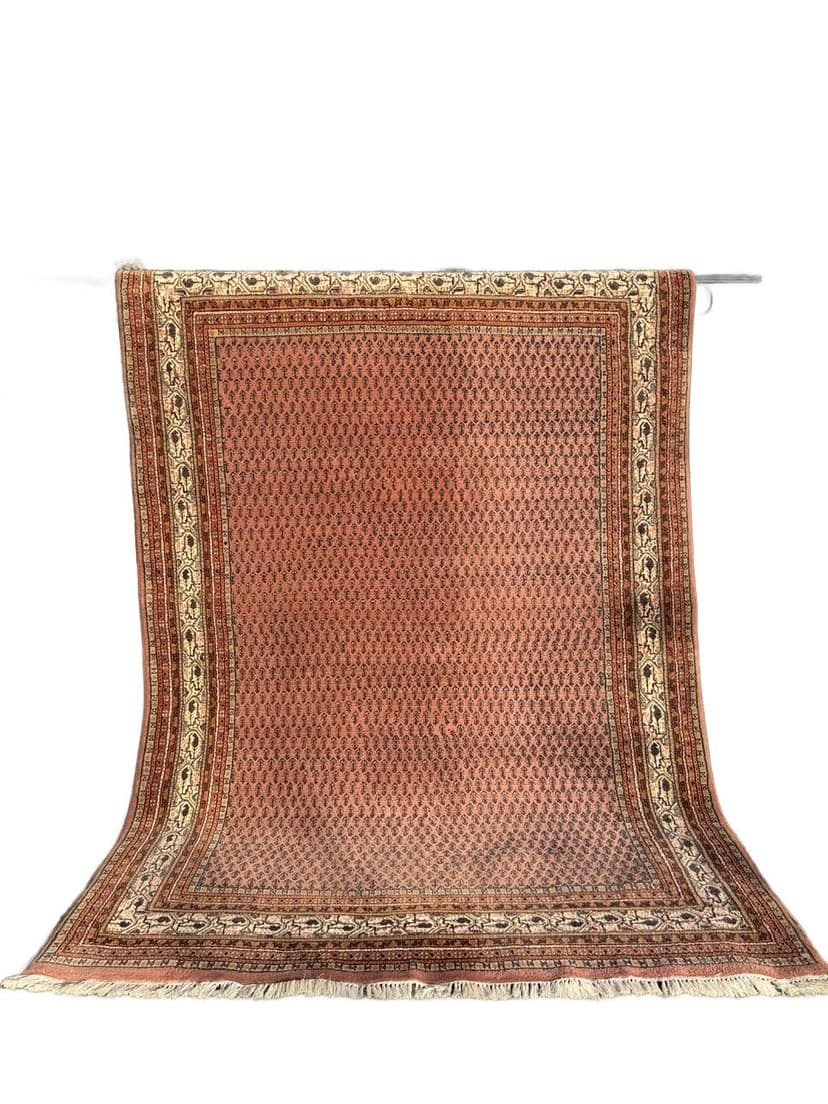 Rug Indo Mir, red wool, India
