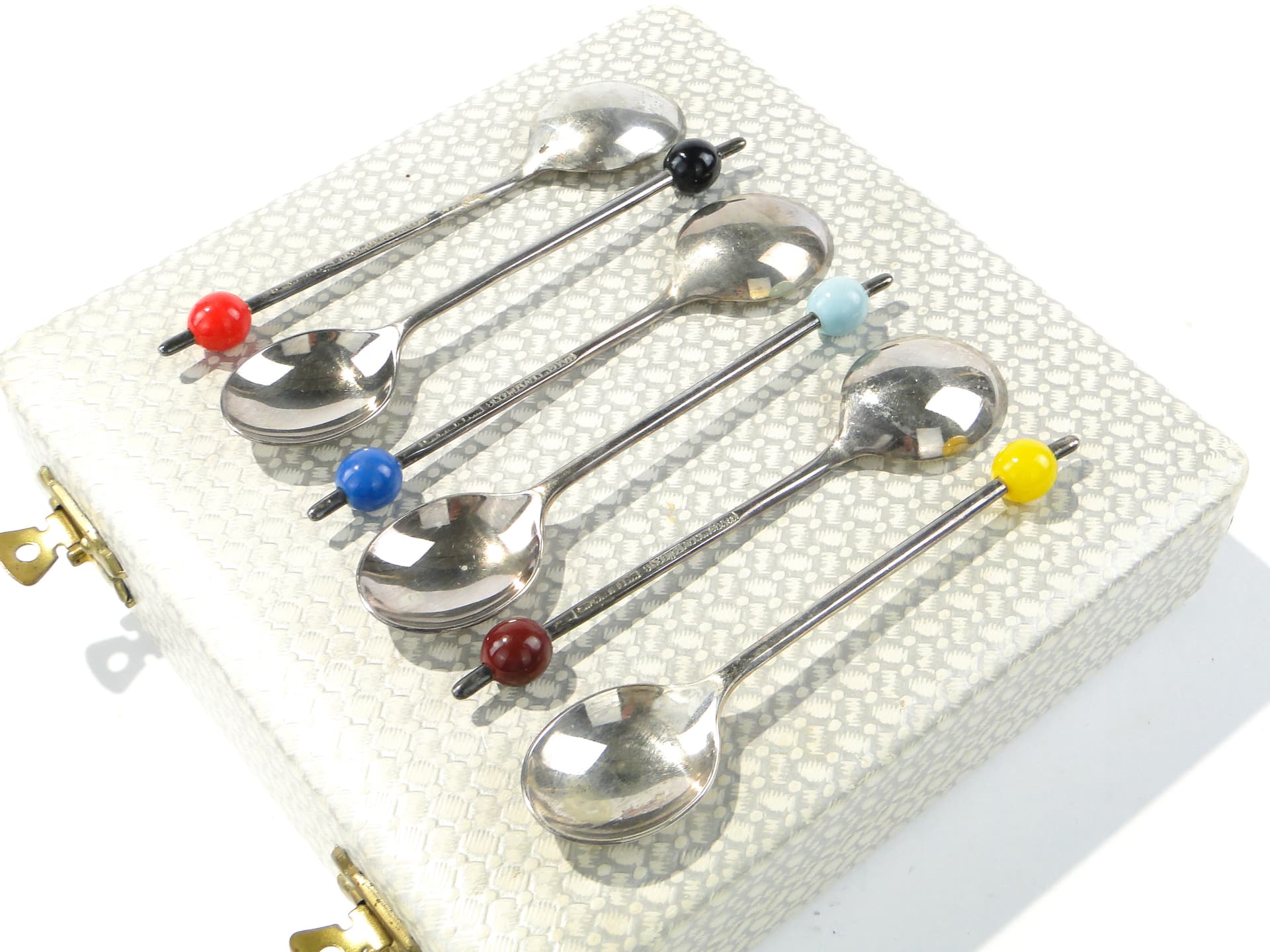 Kolorowe łyżeczki do kawy l. 40-50 - 159043