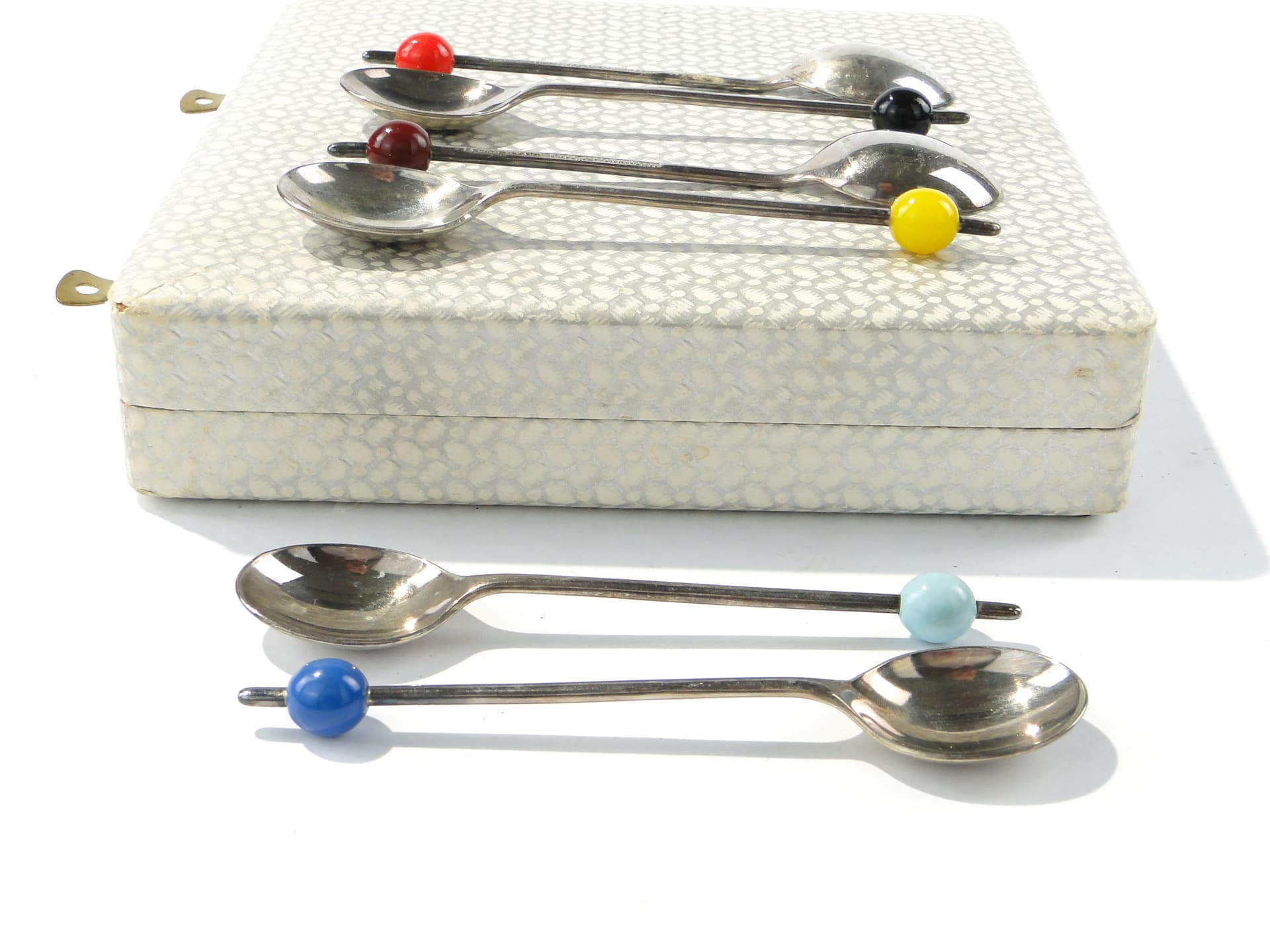 Kolorowe łyżeczki do kawy l. 40-50 - 159044