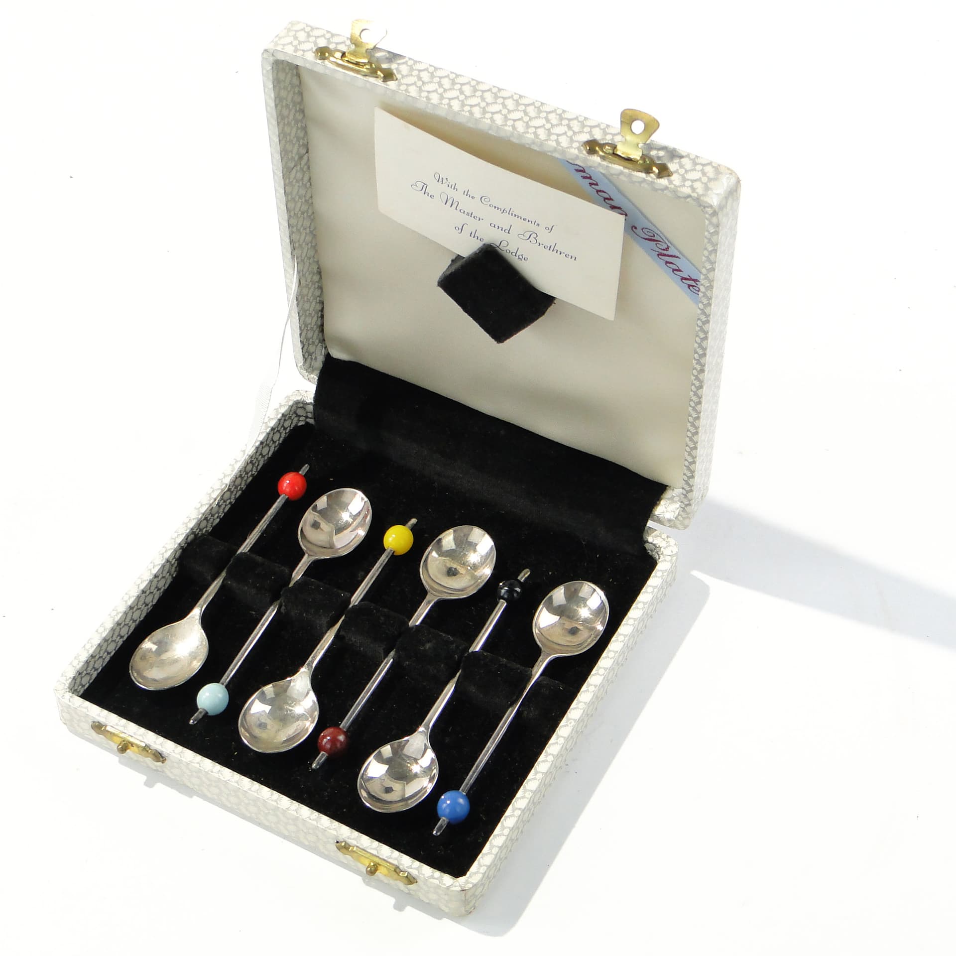 Kolorowe łyżeczki do kawy l. 40-50