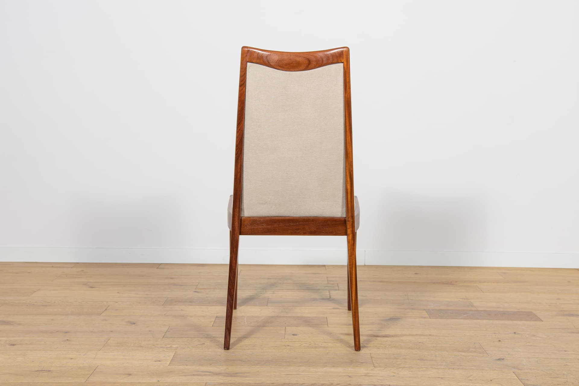Set of six chairs, beige teak, by L. Dandy, G-Plan, United Kingdom, 1960s. - 159065